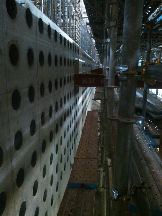 長堀抽水所雨水滞水池築造工事 （その他）型枠工事2