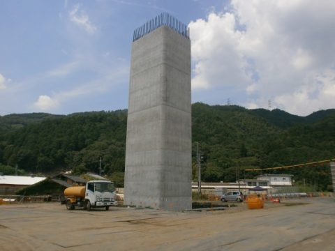 宇治田原上りP3施工完了